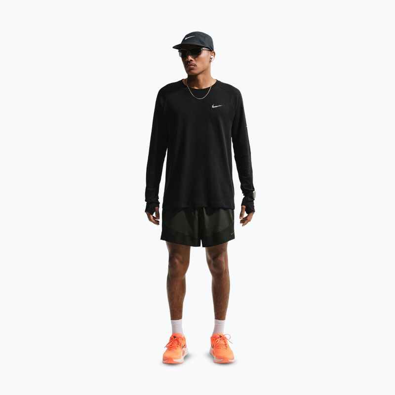 Pánské běžecké šortky Nike Stride Dri-Fit Brief-Lined 5" off noir/black/black 2