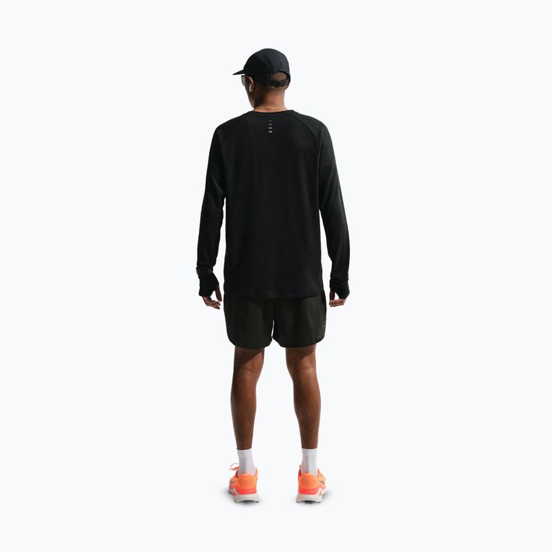 Pánské běžecké šortky Nike Stride Dri-Fit Brief-Lined 5" off noir/black/black 3