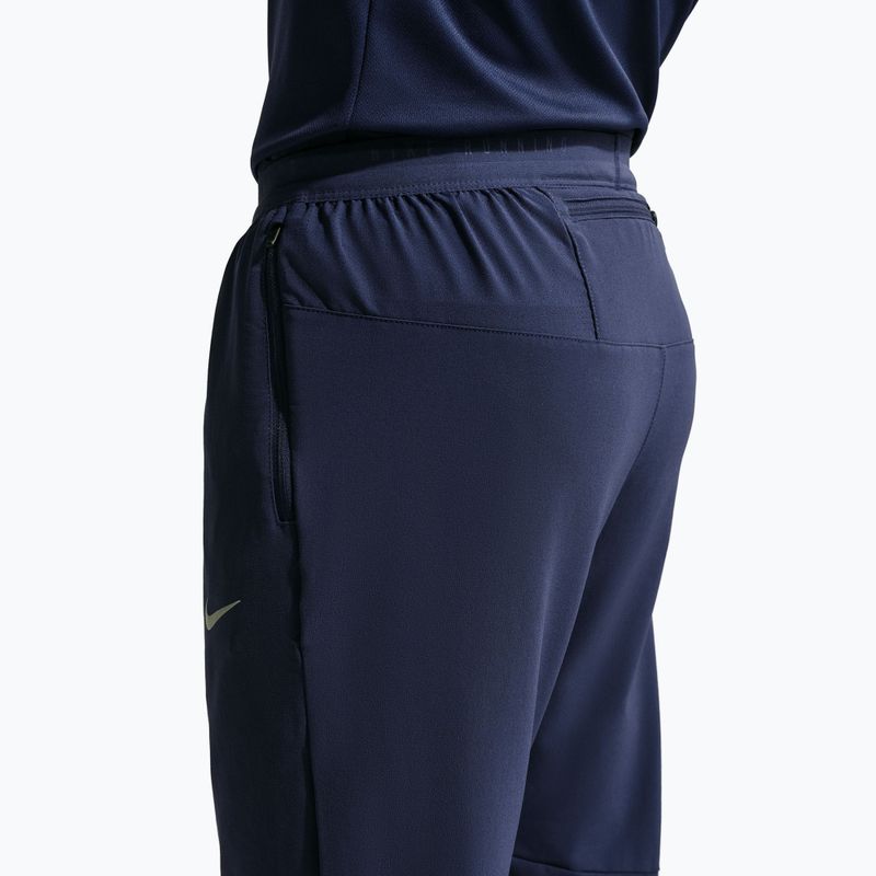 Pánské běžecké kalhoty Nike Stride Dri-Fit Woven midnight navy 5