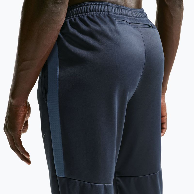 Pánské běžecké kalhoty Nike Challenger Therma-Fit Winterized thunder blue 5