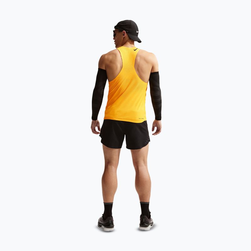 Pánské běžecké tričko Nike AeroSwift Dri-Fit ADV laser orange/black 3