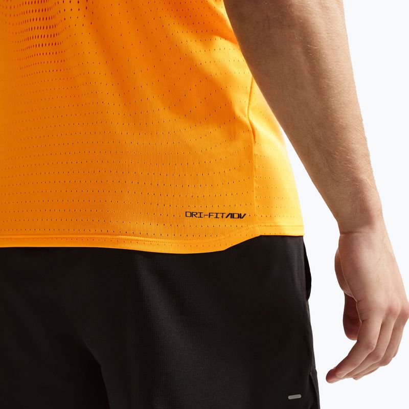 Pánské běžecké tričko Nike AeroSwift Dri-Fit ADV laser orange/black 6