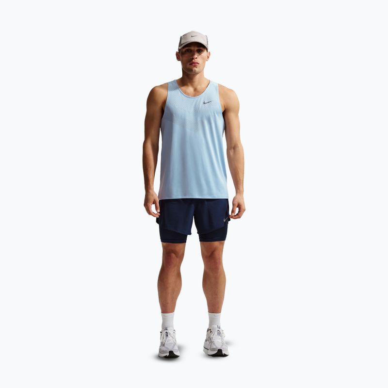 Pánské běžecké šortky Nike Stride Dri-Fit Hybrid 5" midnight navy 2