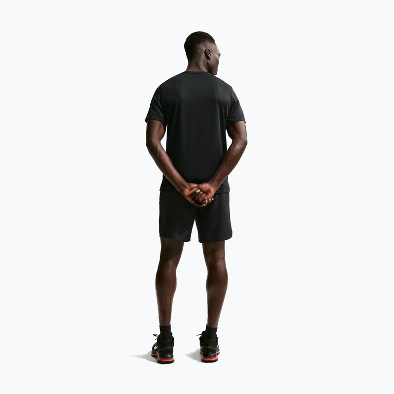 Pánské běžecké tričko Nike Miler Dri-Fit UV black/white 3