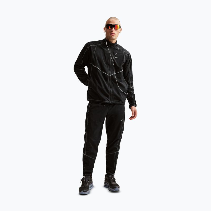 Pánská běžecká bunda Nike Retro Dri-Fit black/black/black 2