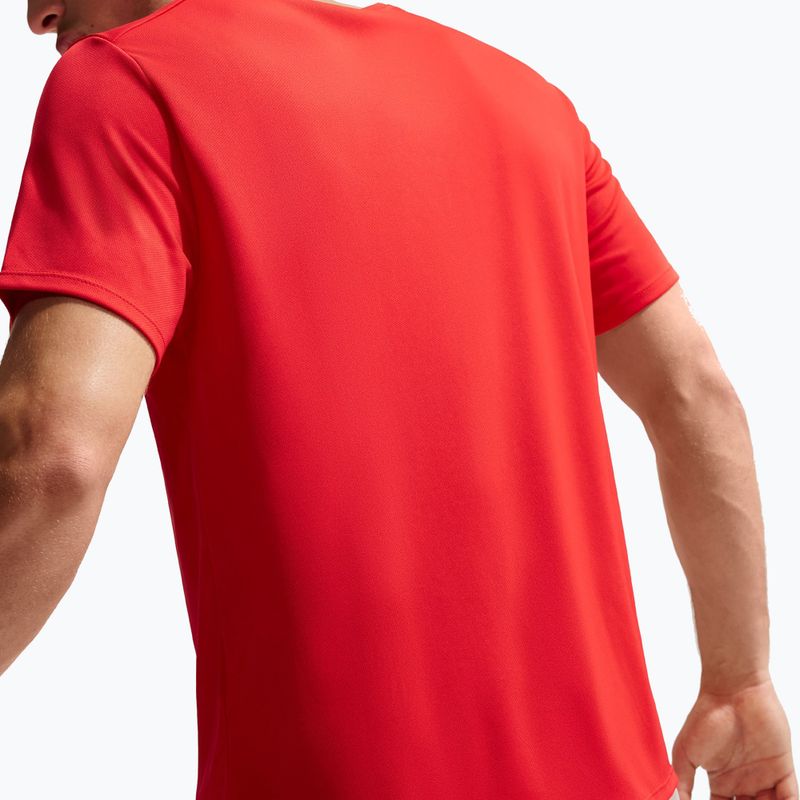 Pánské běžecké tričko Nike Miler Dri-Fit UV light crimson 6