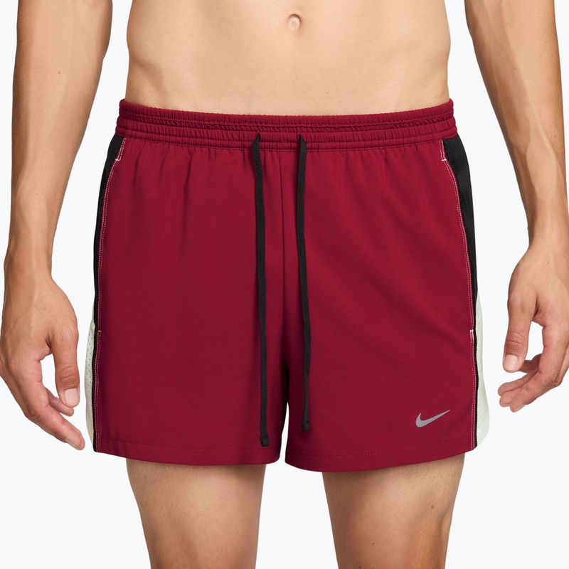 Pánské běžecké šortky Nike Retro Dri-Fit Brief-Lined 4" team crimson/black