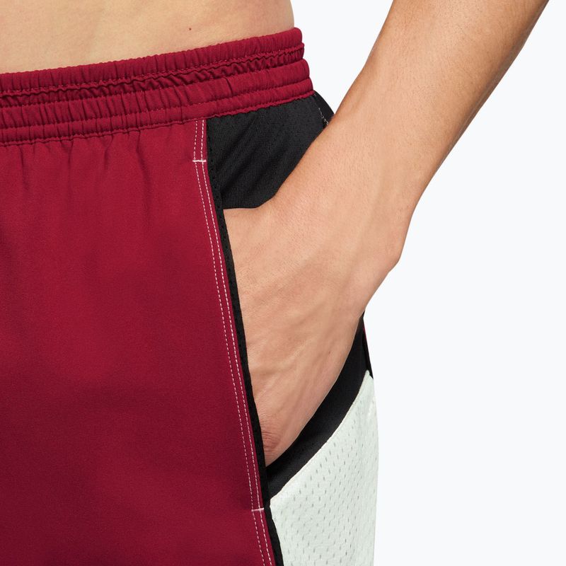 Pánské běžecké šortky Nike Retro Dri-Fit Brief-Lined 4" team crimson/black 4