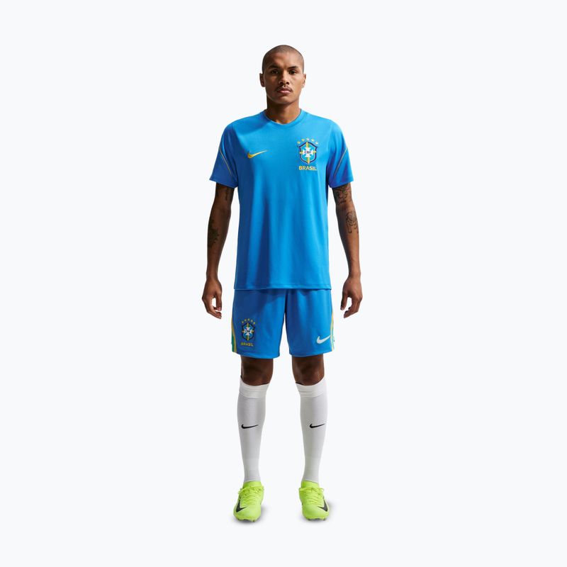 Pánské fotbalové šortky Nike Brazil 2026 Stadium Home lt photo blue/light menta/white 2