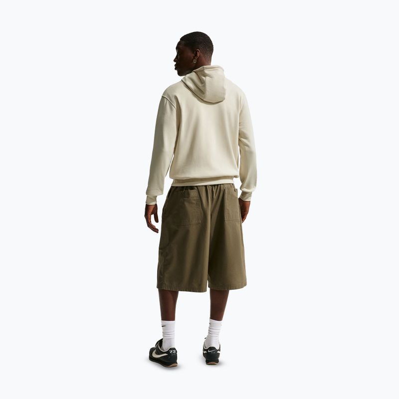 Pánská mikina Nike Club French Terry Pullover Hoodie light khaki/light khaki/white 3