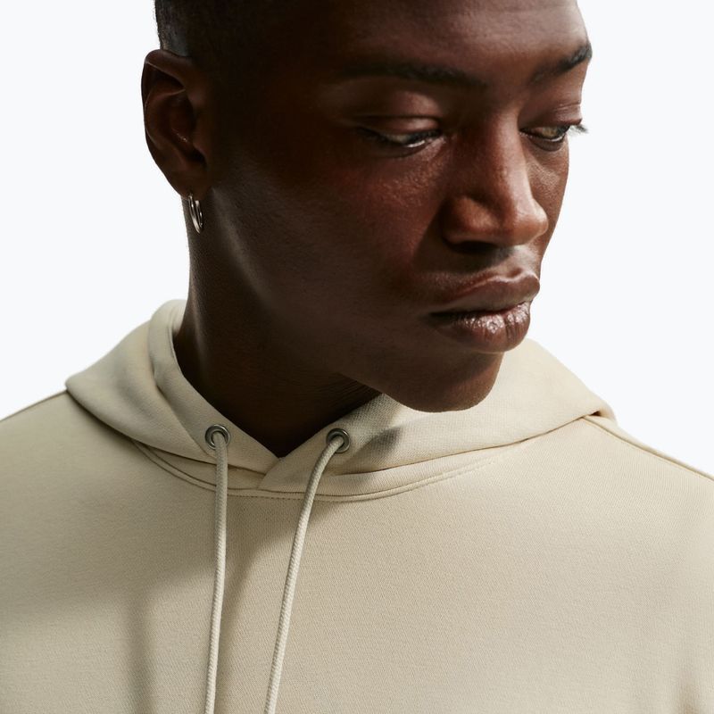 Pánská mikina Nike Club French Terry Pullover Hoodie light khaki/light khaki/white 4