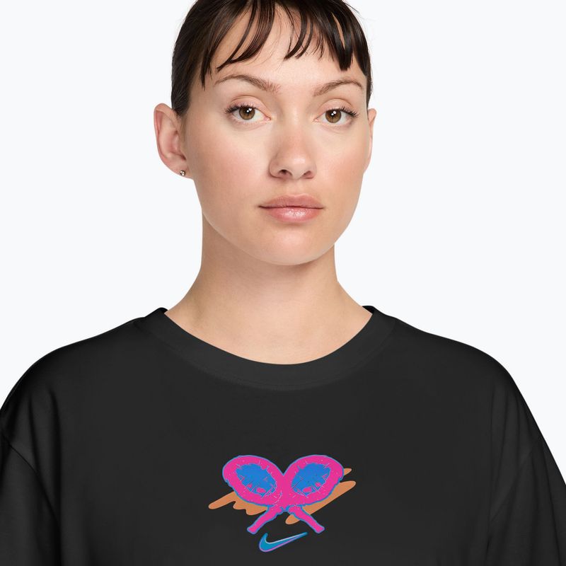 Dámské tenisové tričko Nike Slam Dri-Fit black 3