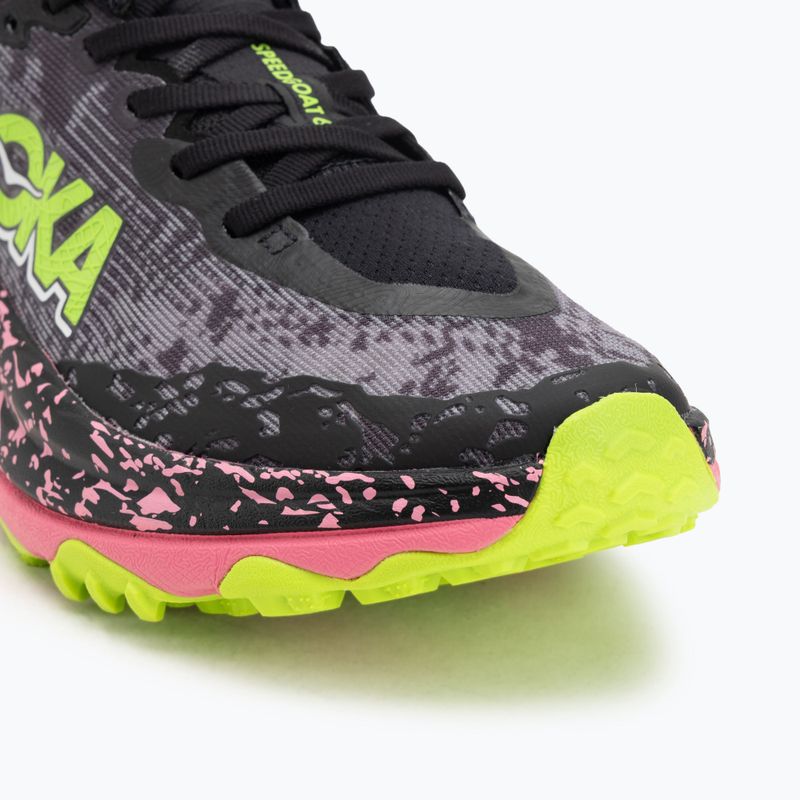 Pánské běžecké boty HOKA Speedgoat 6 black/sturdust 7