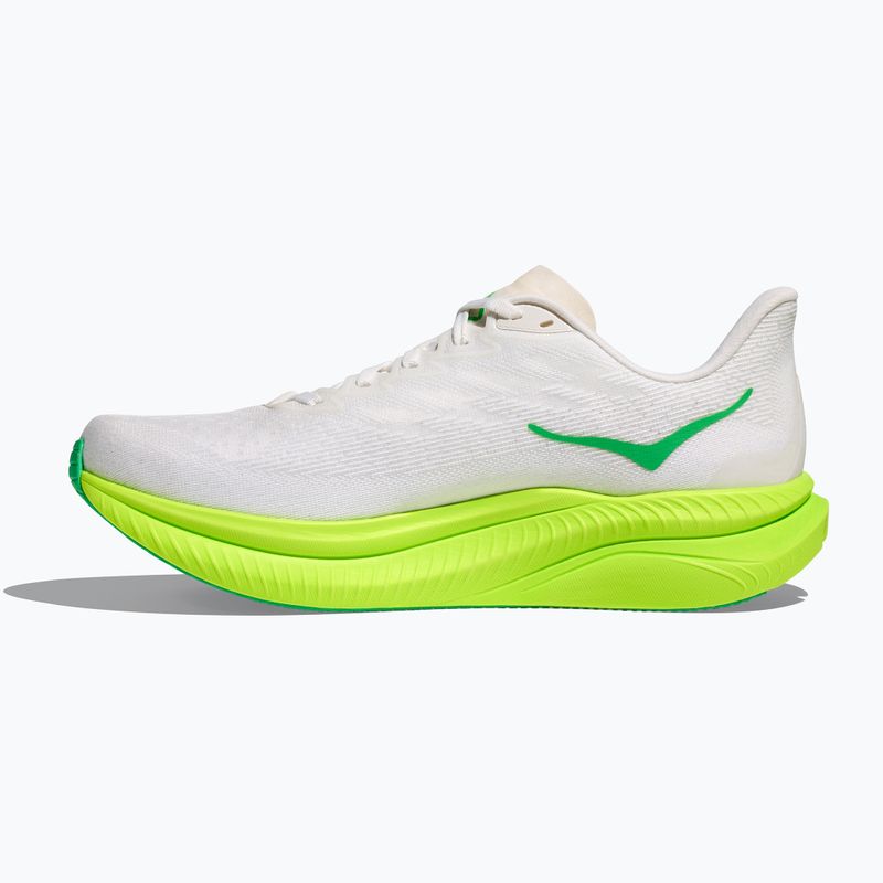 Pánské běžecké boty HOKA Mach 6 white/neon lime 10