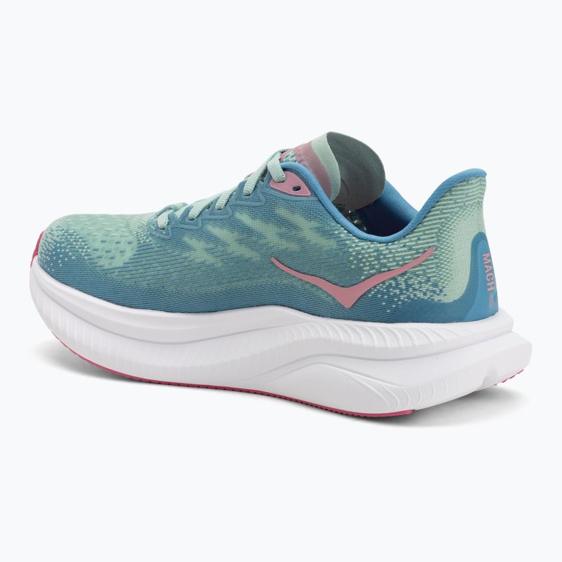 Dámské běžecké boty HOKA Mach 6 jadeite/alpine blue 3