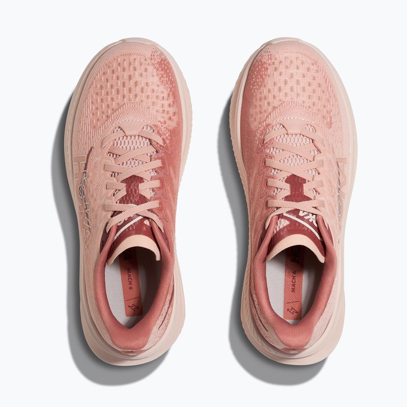Dámské běžecké boty HOKA Mach 6 roselatte/blush 15