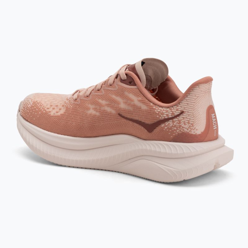 Dámské běžecké boty HOKA Mach 6 roselatte/blush 3