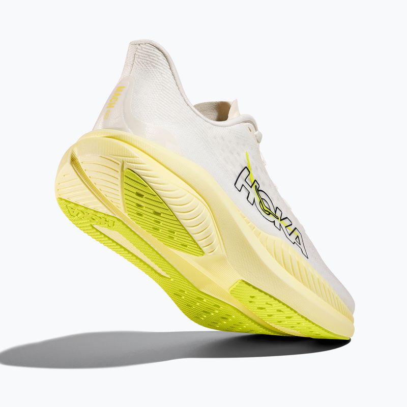 Dámské běžecké boty HOKA Mach 6 white/neon hoka citrus 12