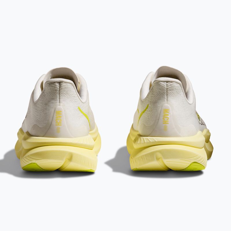 Dámské běžecké boty HOKA Mach 6 white/neon hoka citrus 13