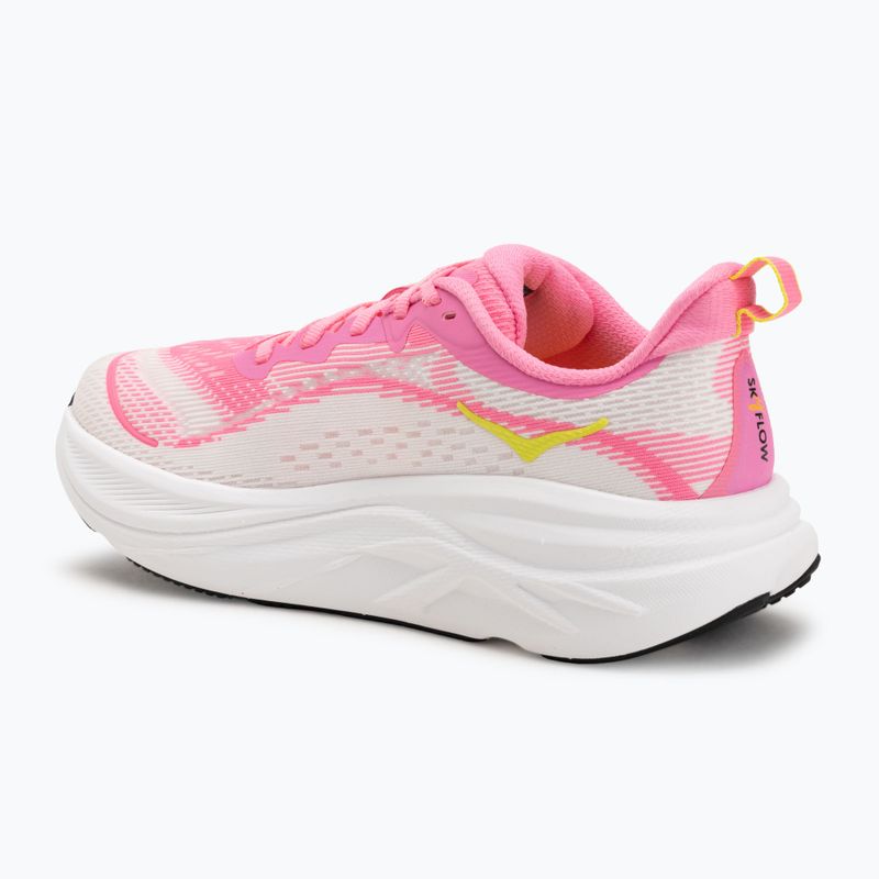 Dámské běžecké boty HOKA Skyflow neon rose/neon hoka citrus 3
