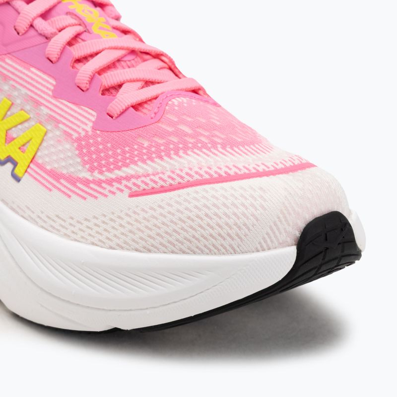 Dámské běžecké boty HOKA Skyflow neon rose/neon hoka citrus 7