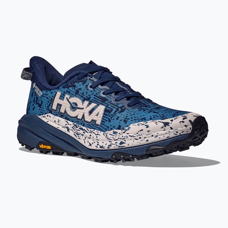 Dámské běžecké boty HOKA Speedgoat 6 GTX midnight blue/alpine blue 8