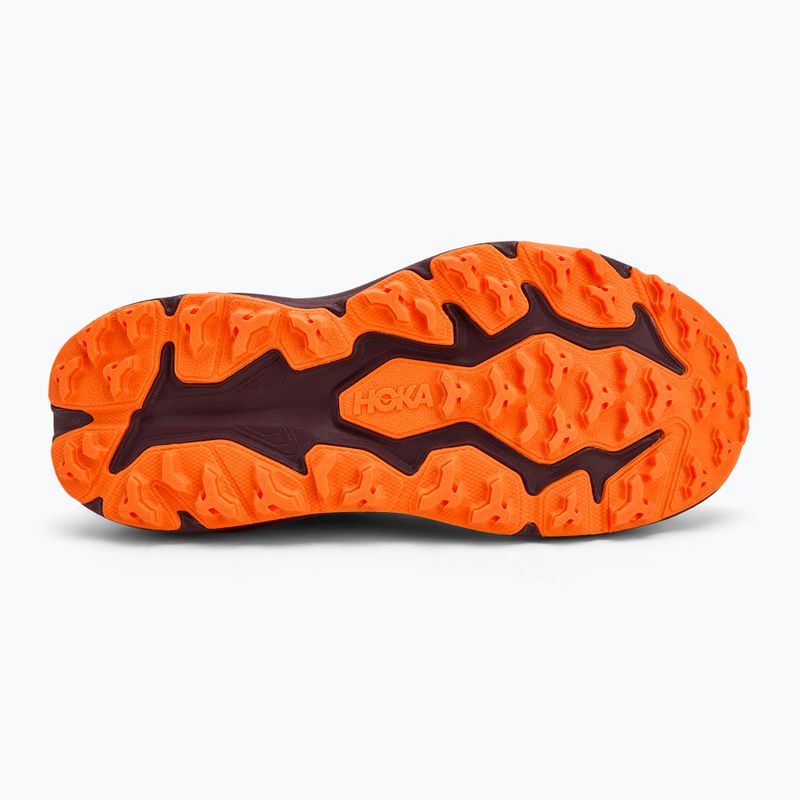 Dětské běžecké boty HOKA Speedgoat 6 flower nectar/neon tangerine 4