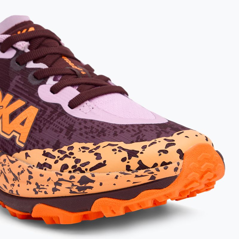 Dětské běžecké boty HOKA Speedgoat 6 flower nectar/neon tangerine 7
