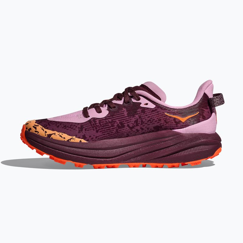Dětské běžecké boty HOKA Speedgoat 6 flower nectar/neon tangerine 10