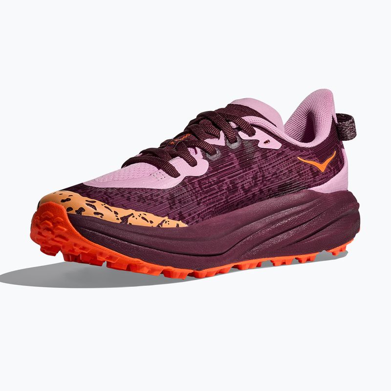 Dětské běžecké boty HOKA Speedgoat 6 flower nectar/neon tangerine 11