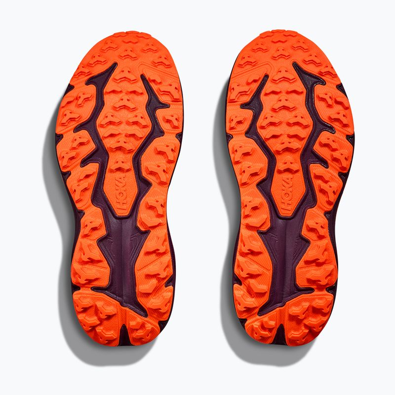 Dětské běžecké boty HOKA Speedgoat 6 flower nectar/neon tangerine 14