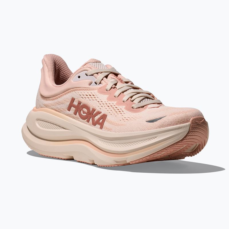 Dámské běžecké boty Hoka Bondi 9 rose latte/rose cream 8