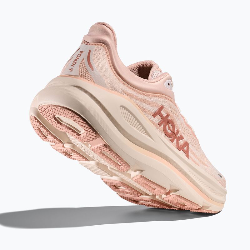 Dámské běžecké boty Hoka Bondi 9 rose latte/rose cream 12