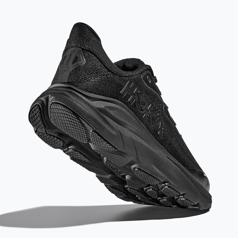 Dětské běžecké boty HOKA Clifton 10 black/black 12