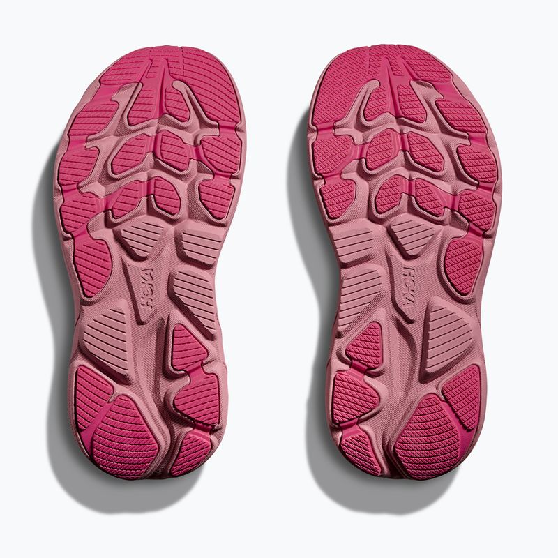 Dětské běžecké boty HOKA Clifton 10 rose cream/dried rose 14