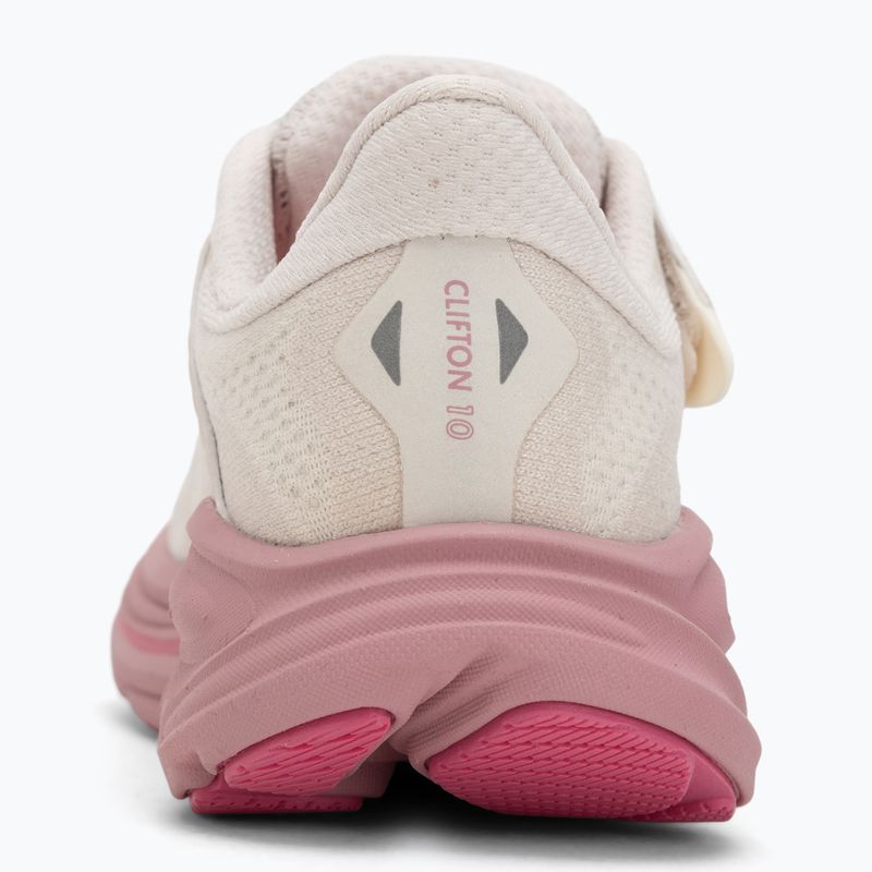 Dětské běžecké boty HOKA Clifton 10 rose cream/dried rose 6