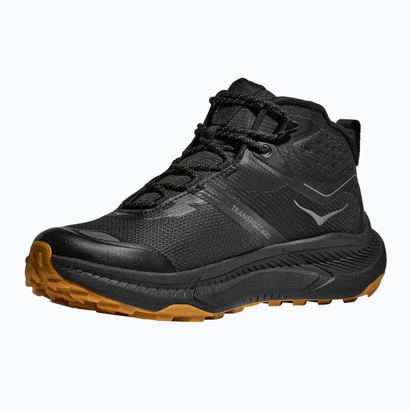 Pánské trekingové boty HOKA Transport Hike GTX black/black 11
