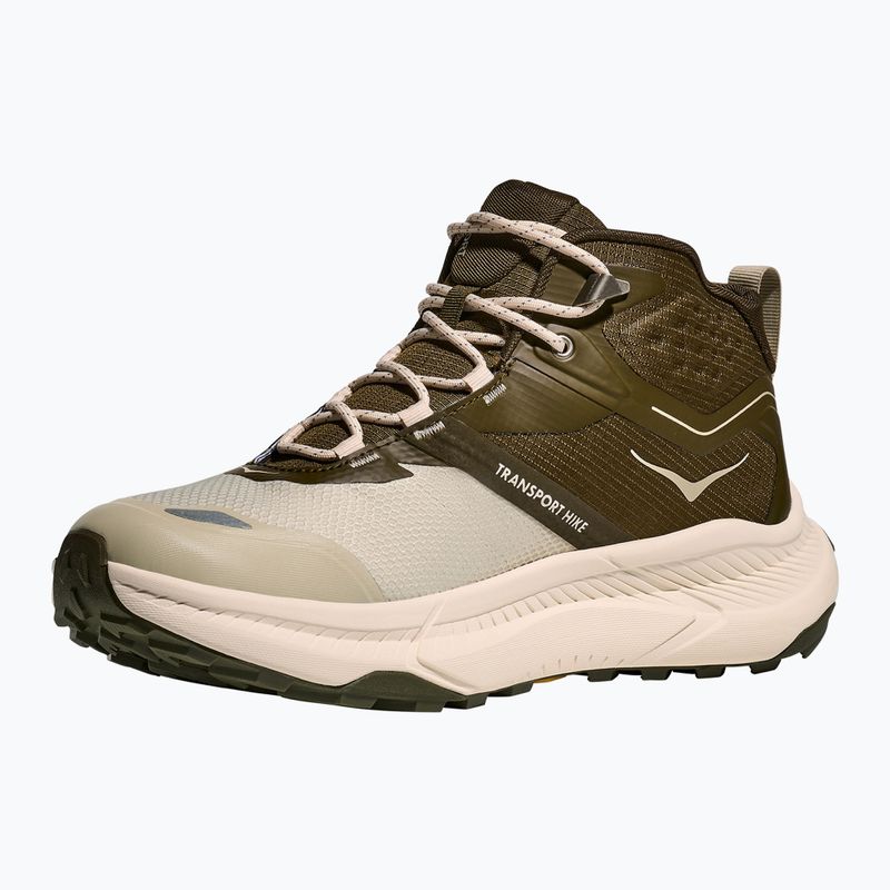 Pánské trekingové boty HOKA Transport Hike GTX spruce green/oyster mushroom 11