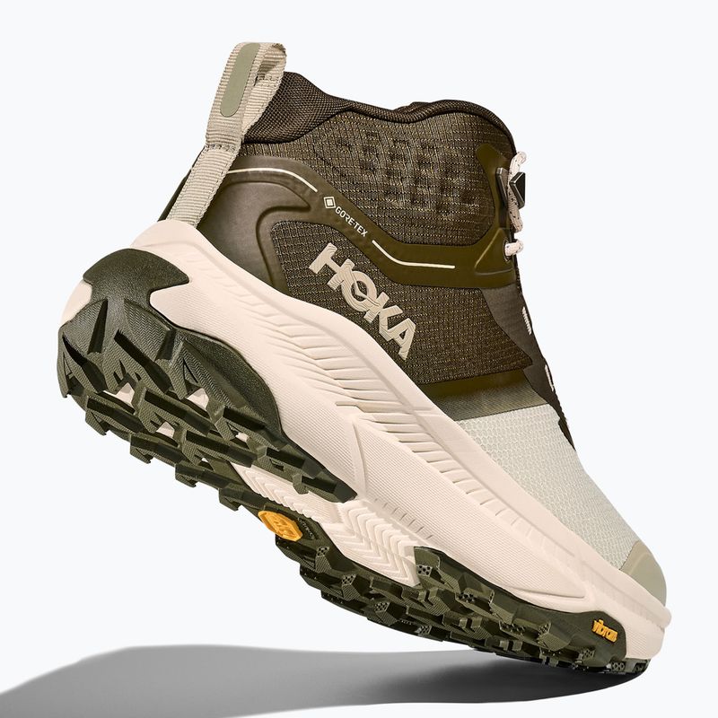 Pánské trekingové boty HOKA Transport Hike GTX spruce green/oyster mushroom 12