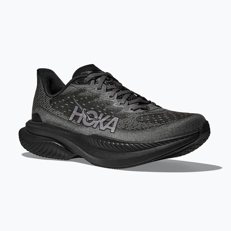 Dámské běžecké boty HOKA Mach 6 black/fuchcsia 8