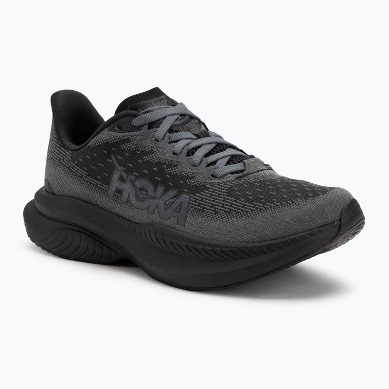 Dámské běžecké boty HOKA Mach 6 black/fuchcsia
