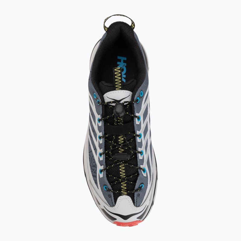 Boty HOKA Mafate Three 2 Wordmark Ash Grey/Outer Orbit 5