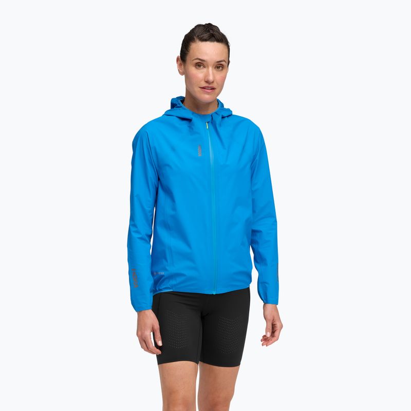 Dámská běžecká bunda HOKA Skybreeze Waterproof GTX hoka blue