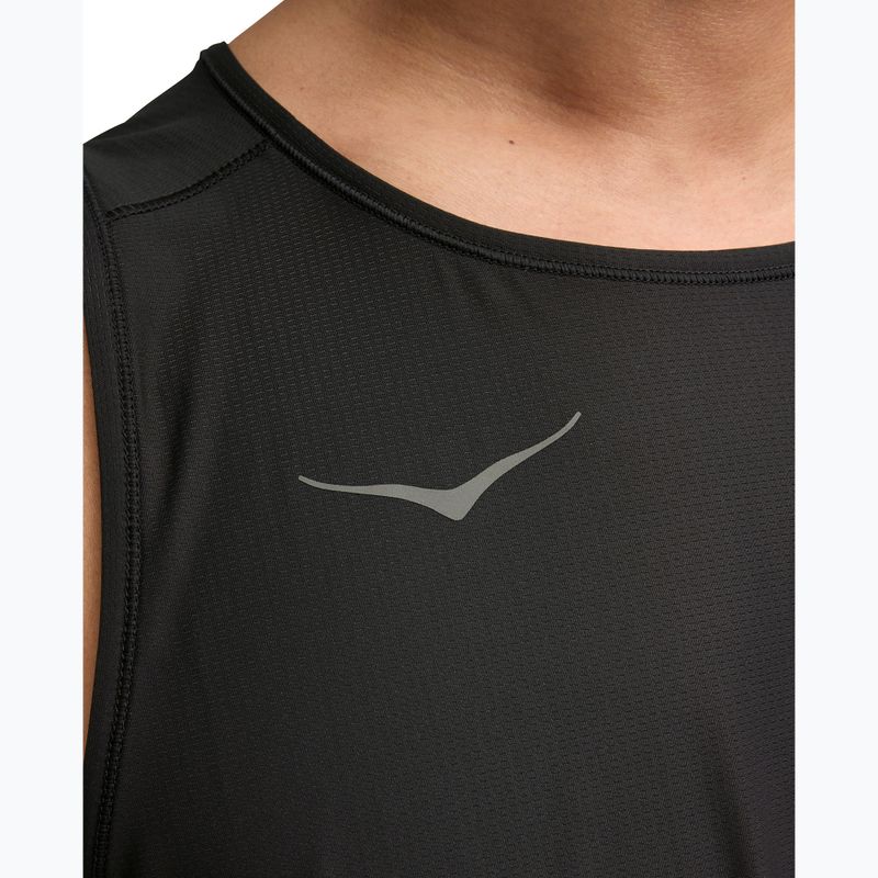 Pánské běžecké tričko HOKA Airolite Tank 2.0 black 6