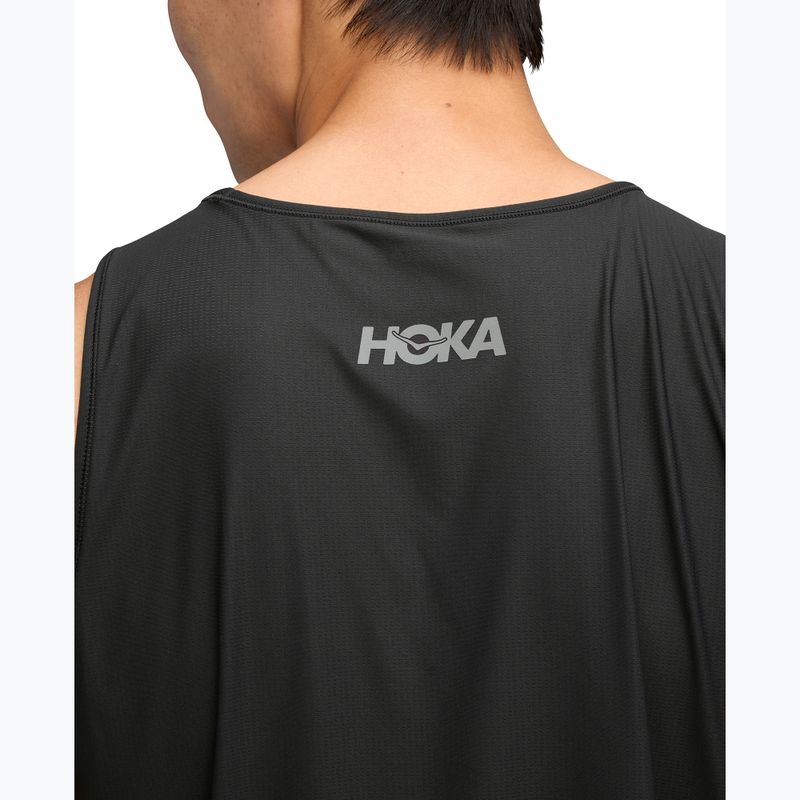 Pánské běžecké tričko HOKA Airolite Tank 2.0 black 7