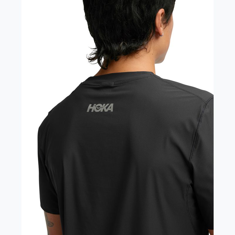 Pánská běžecká tričko HOKA Airolite 2.0 black 8