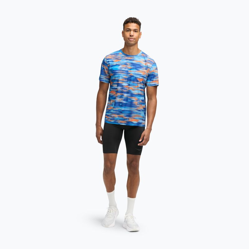 Pánská běžecká tričko HOKA Airolite 2.0 blue blurr 2