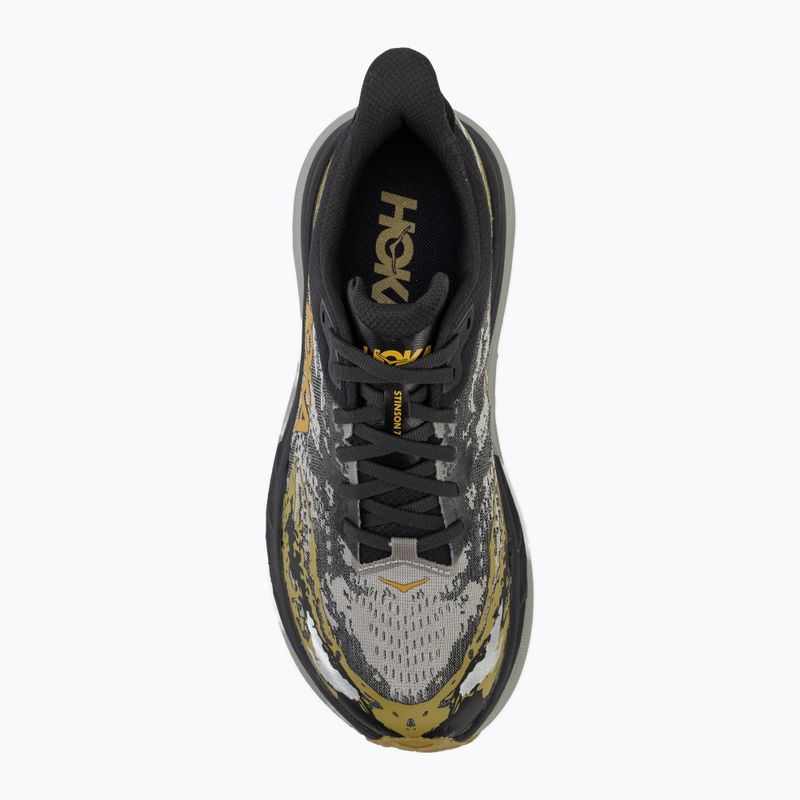 Pánské běžecké boty HOKA Stinson 7 black/cement 5