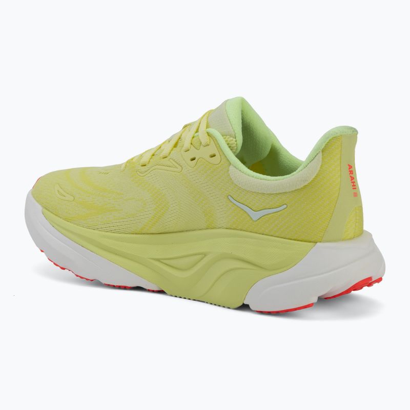 Dámské běžecké boty HOKA Arahi 8 sunlight/neon yuzu 3