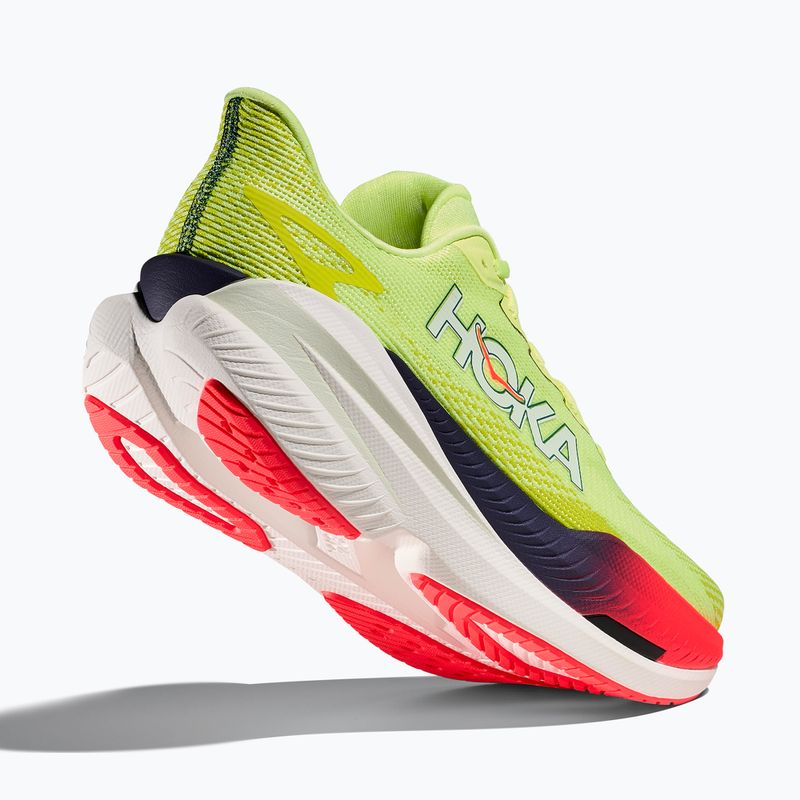 Pánské běžecké boty Hoka Mach X 3 neon yuzu/squid ink 5